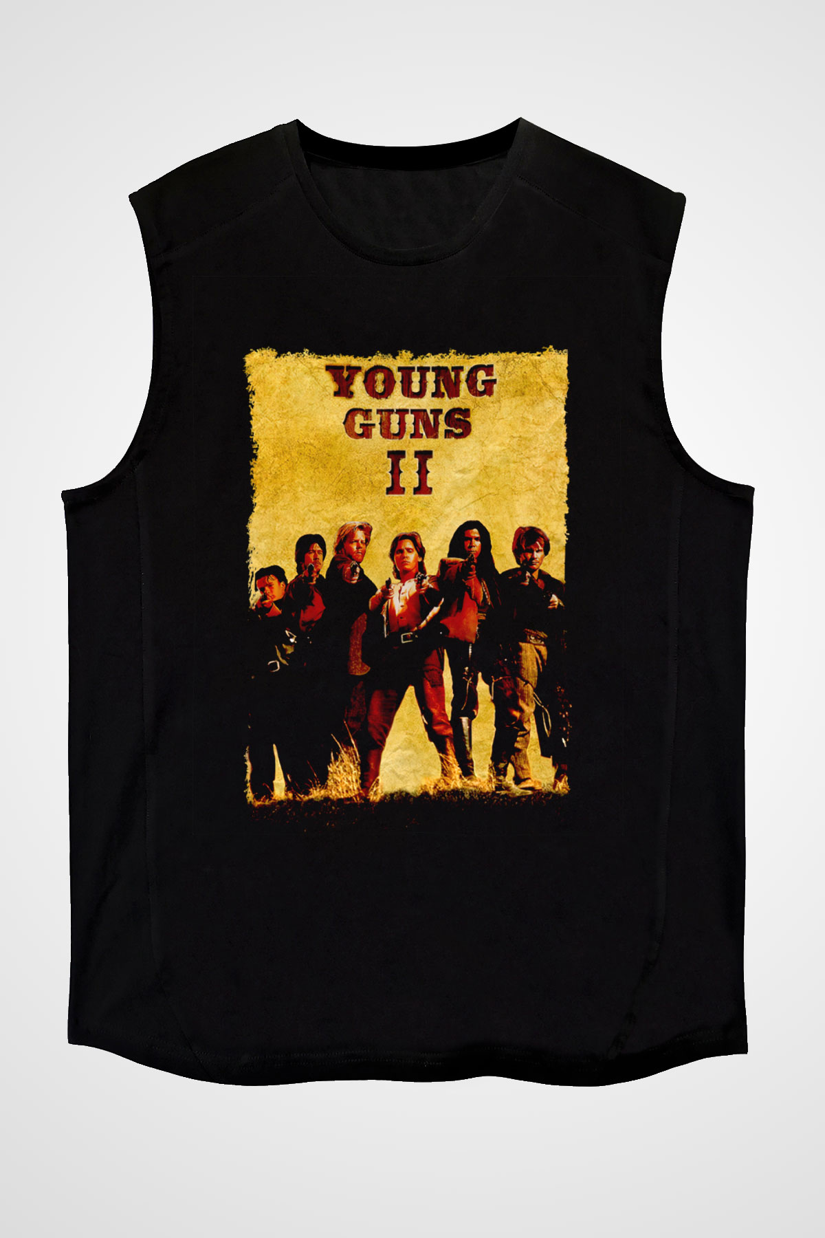 Young Guns Siyah Unisex  Kolsuz Tişört