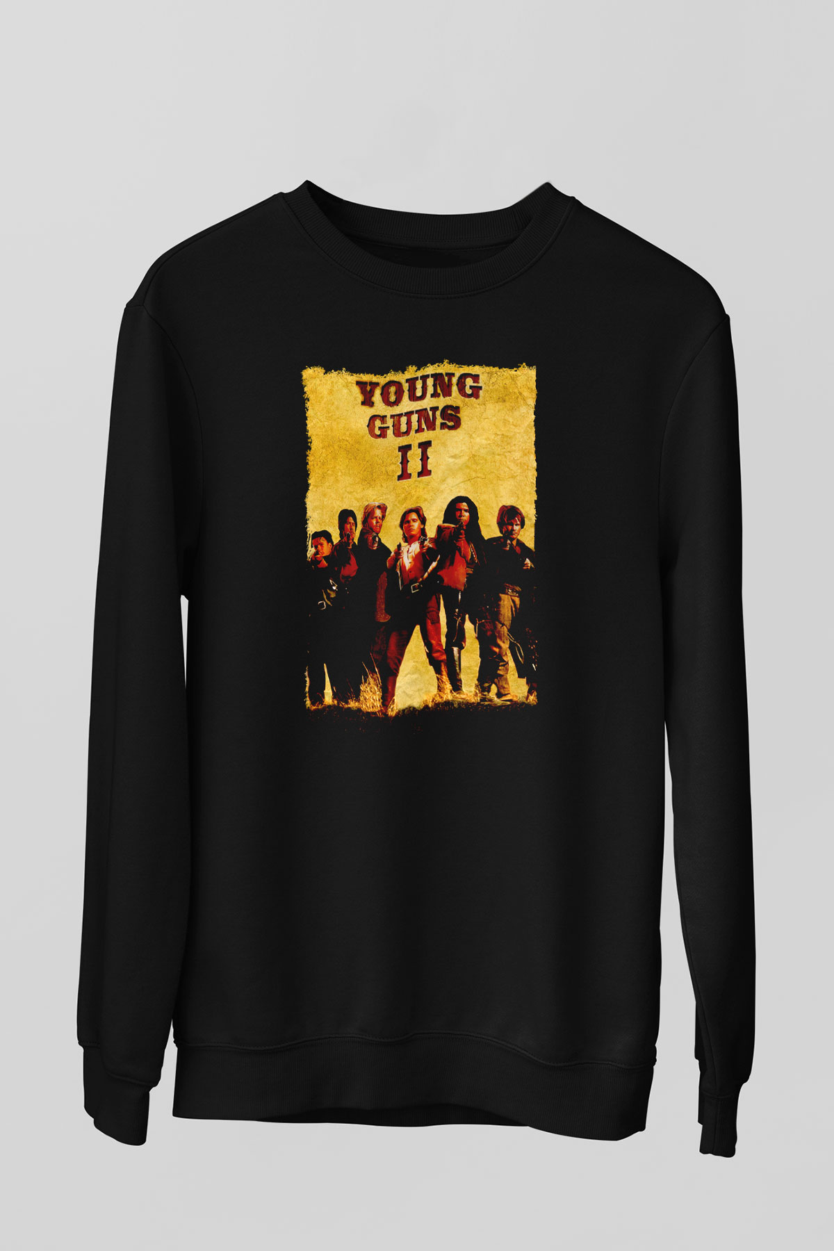 Young Guns Siyah Unisex  Sweatshirt