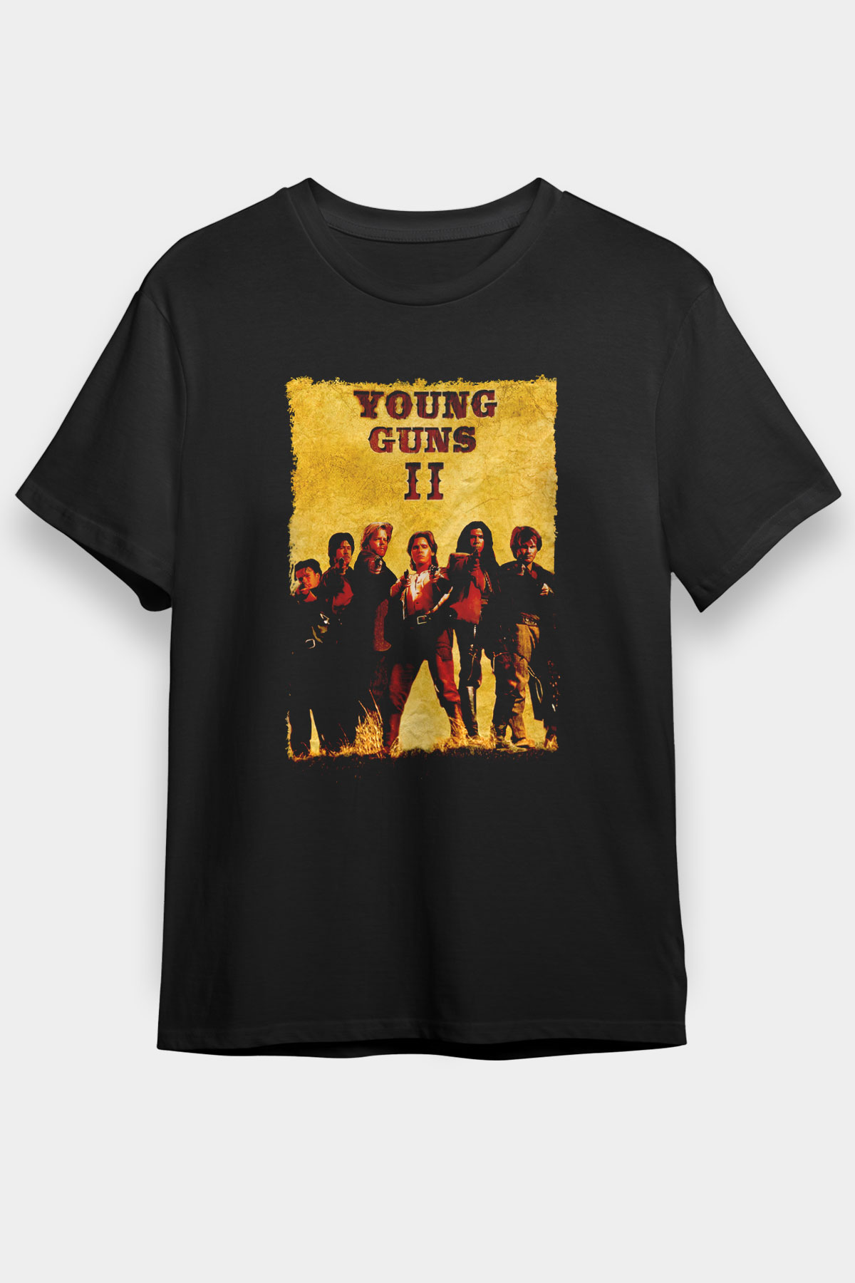 Young Guns Black Unisex Graphic Tee - STREETWEAR