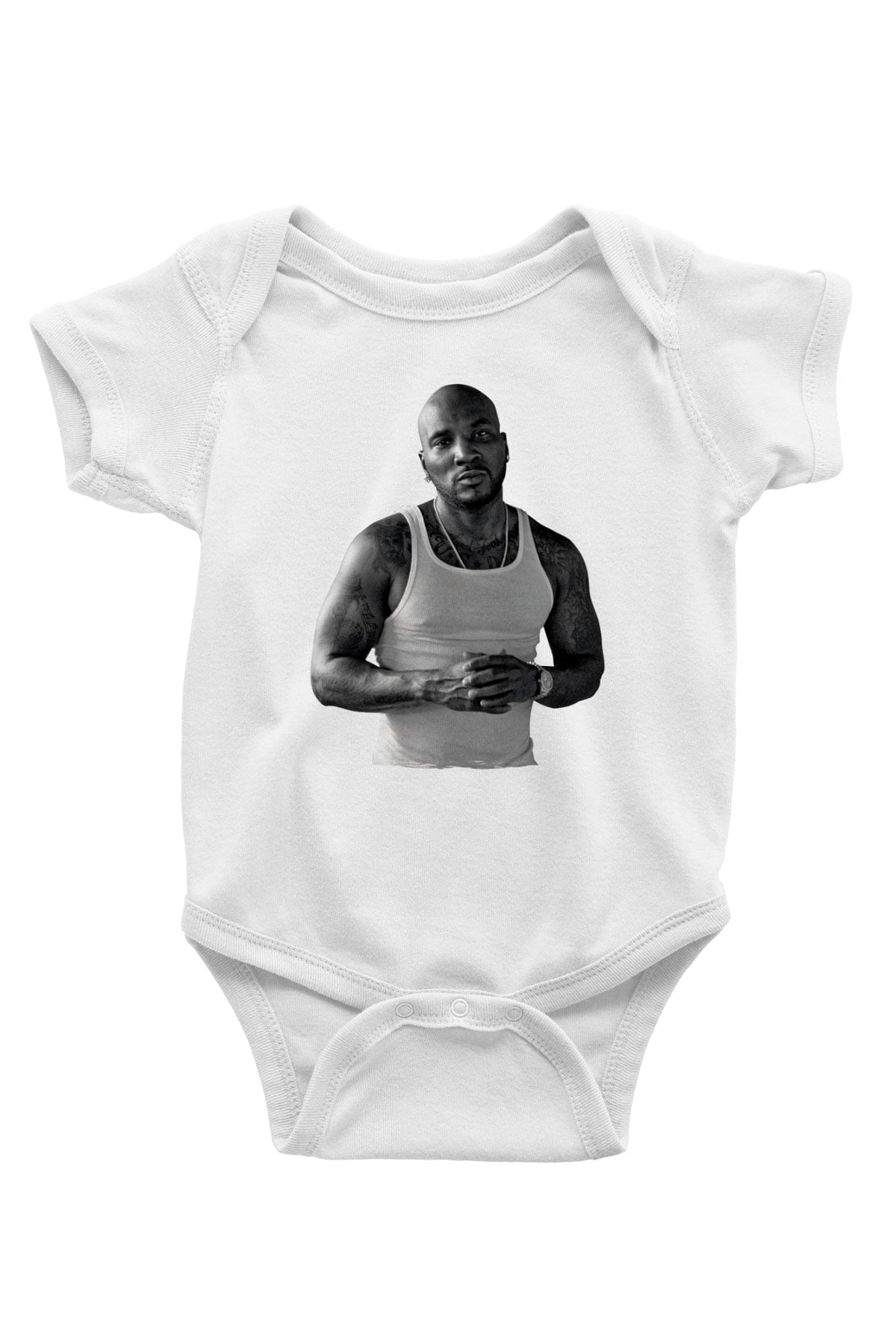 Young Jeezy Beyaz Bebek Body - Zıbın