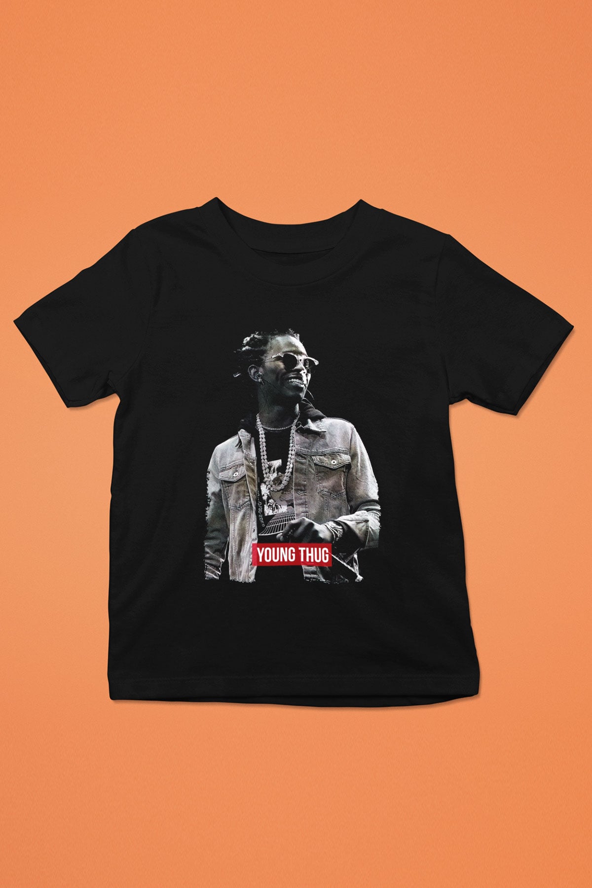 Young Thug Siyah Unisex Çocuk Tişört