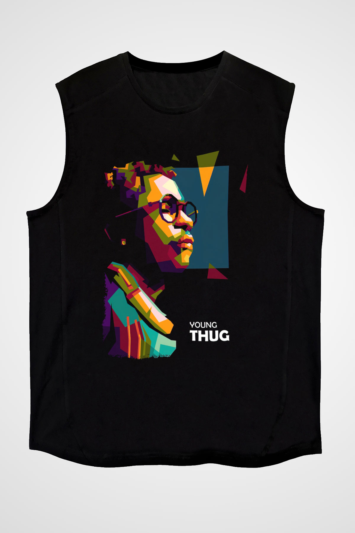 Young Thug Siyah Unisex Kolsuz Tişört