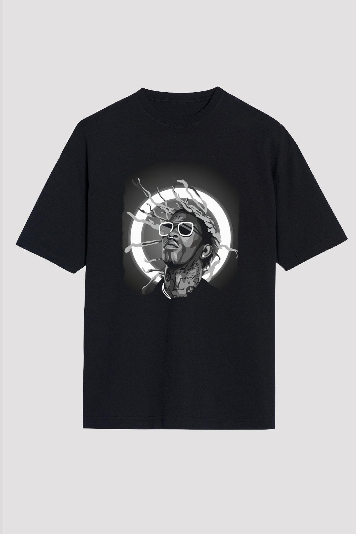 Young Thug Siyah Unisex Tişört T-Shirt - TişörtFabrikası