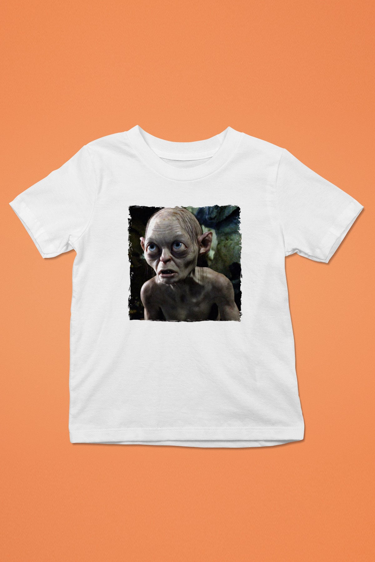 Yüzüklerin Efendisi Beyaz Unisex  Çocuk Tişört