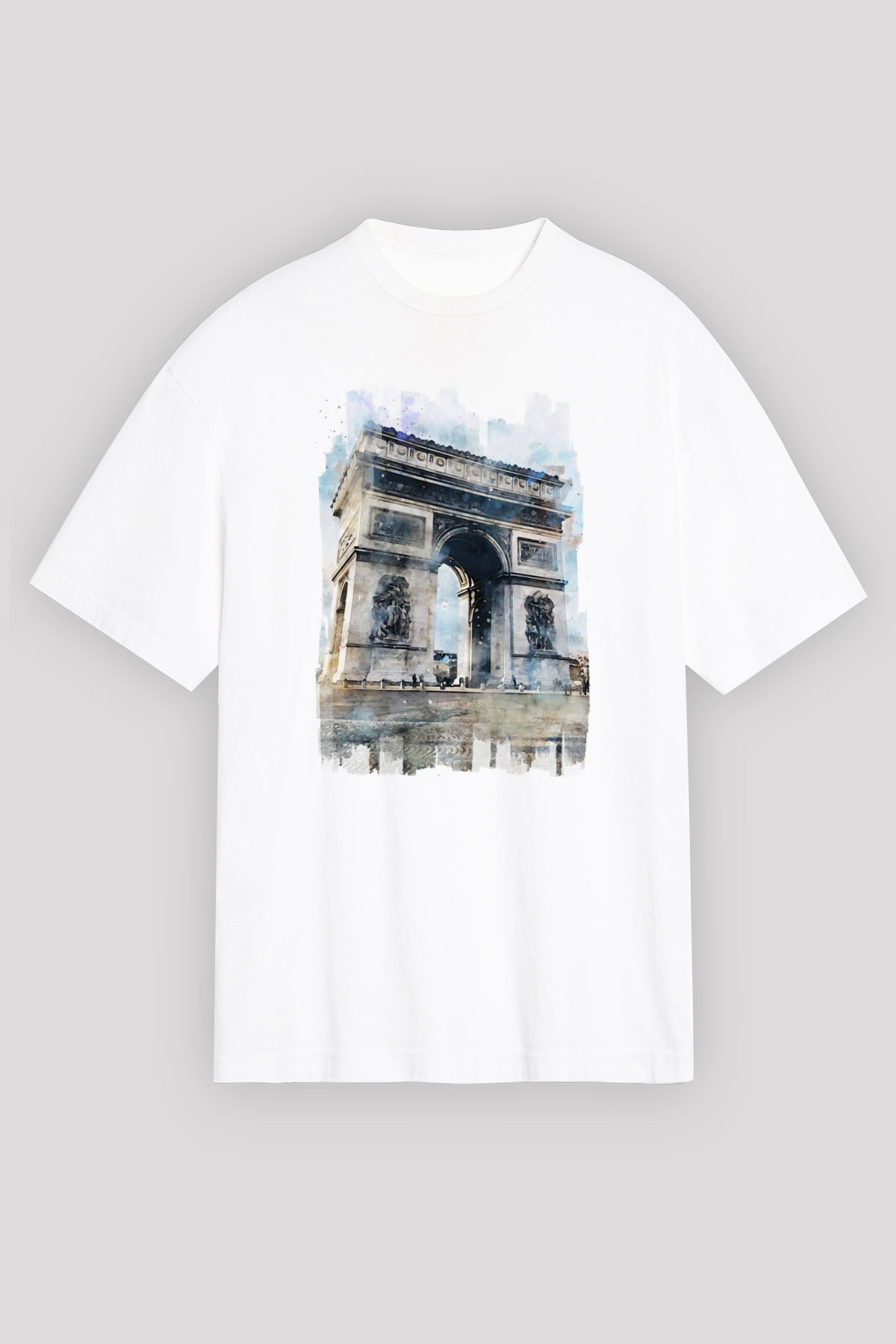Zafer Takı Beyaz Unisex Tişört T-Shirt - TişörtFabrikası