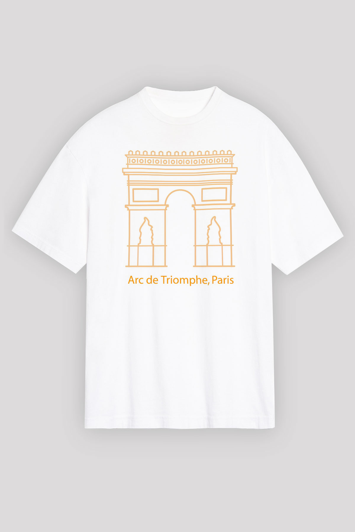 Zafer Takı Beyaz Unisex Tişört T-Shirt - TişörtFabrikası