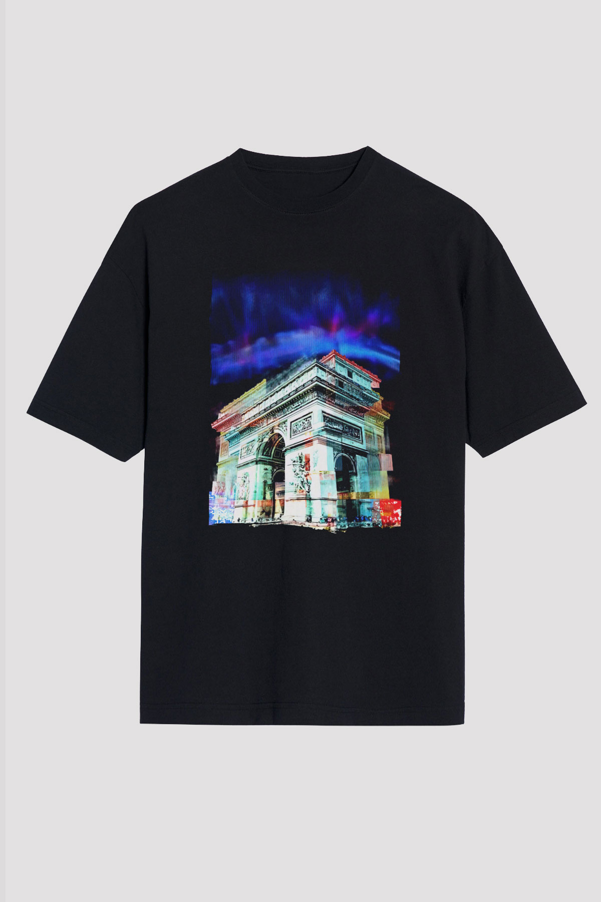 Zafer Takı Siyah Unisex Tişört T-Shirt - TişörtFabrikası