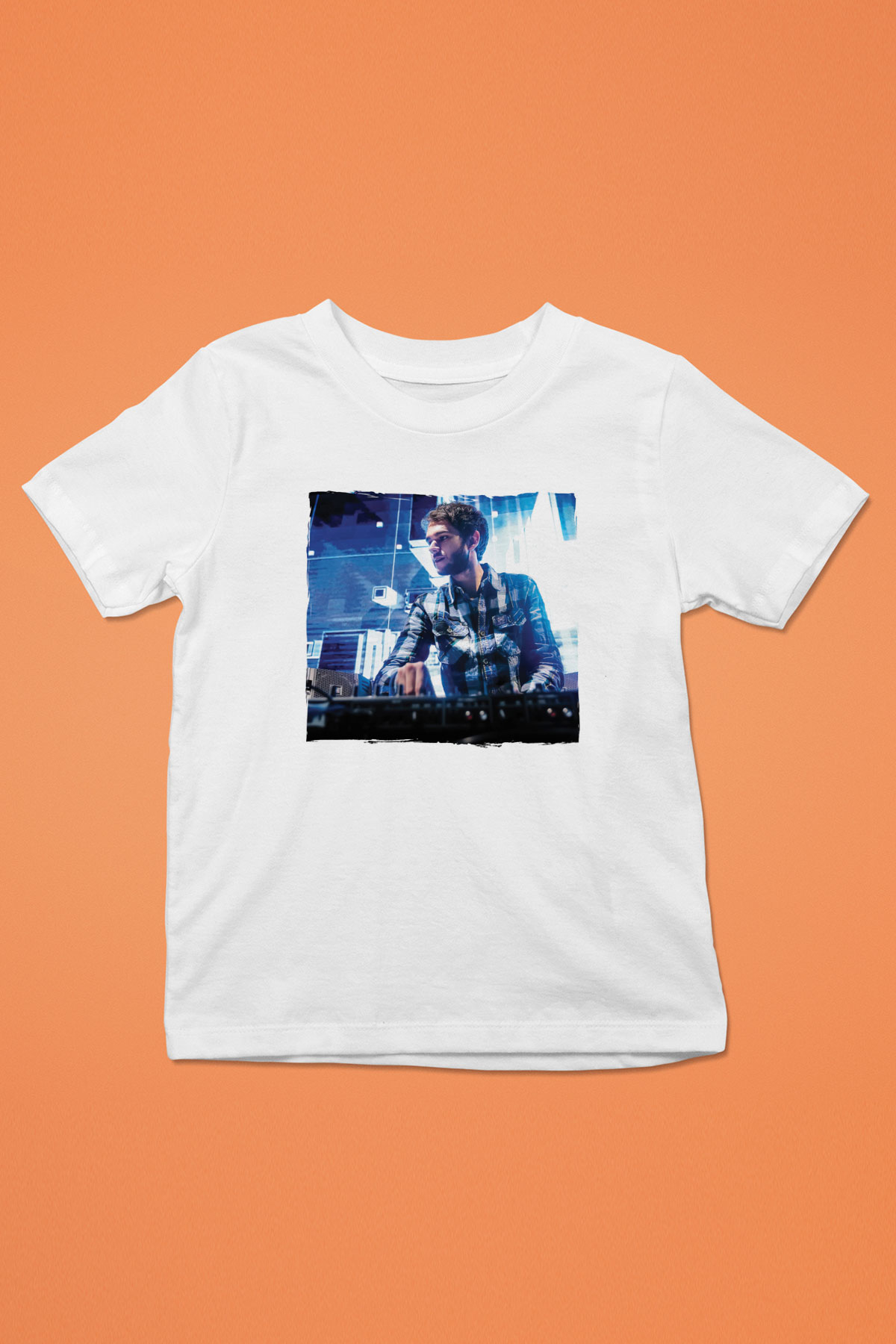 Zedd Beyaz Unisex Çocuk Tişört
