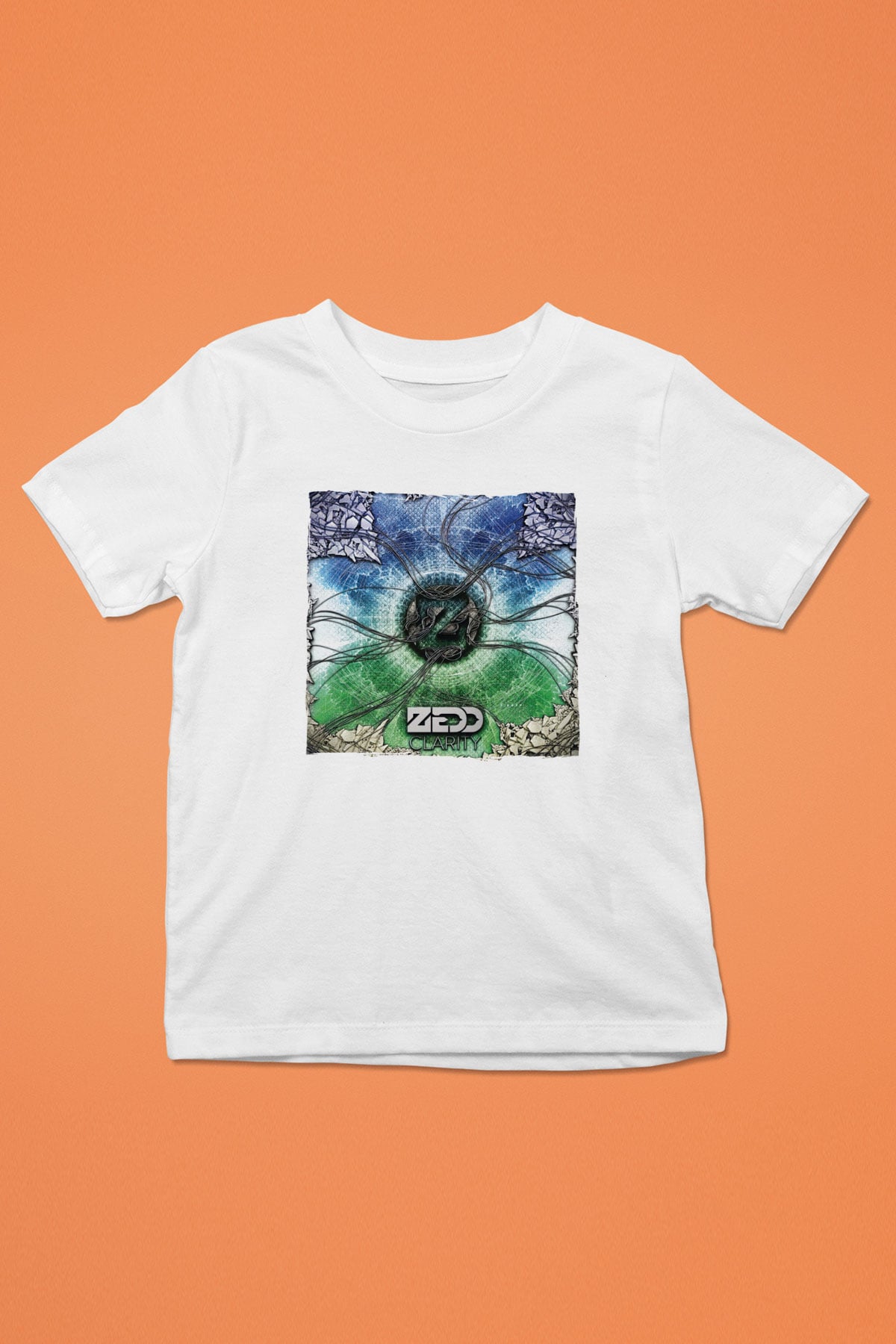 Zedd Beyaz Unisex Çocuk Tişört
