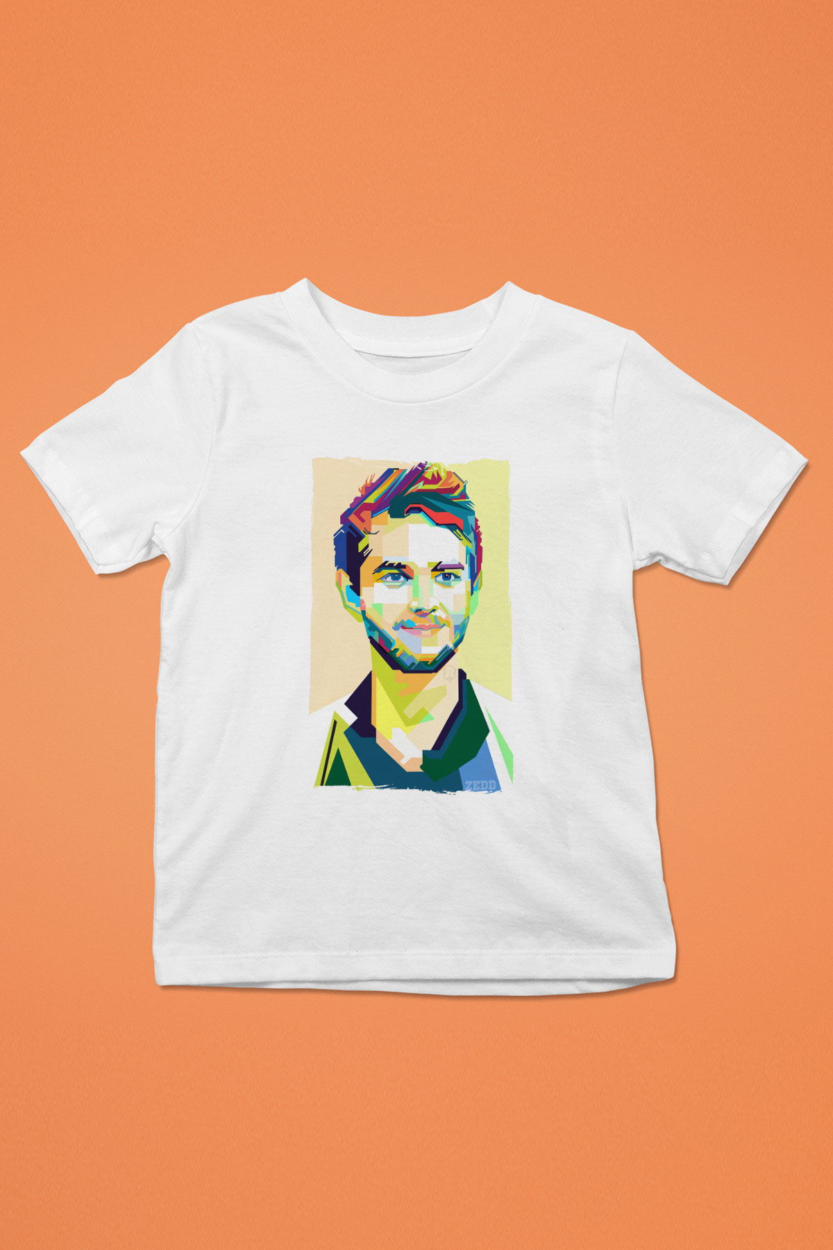 Zedd Beyaz Unisex Çocuk Tişört