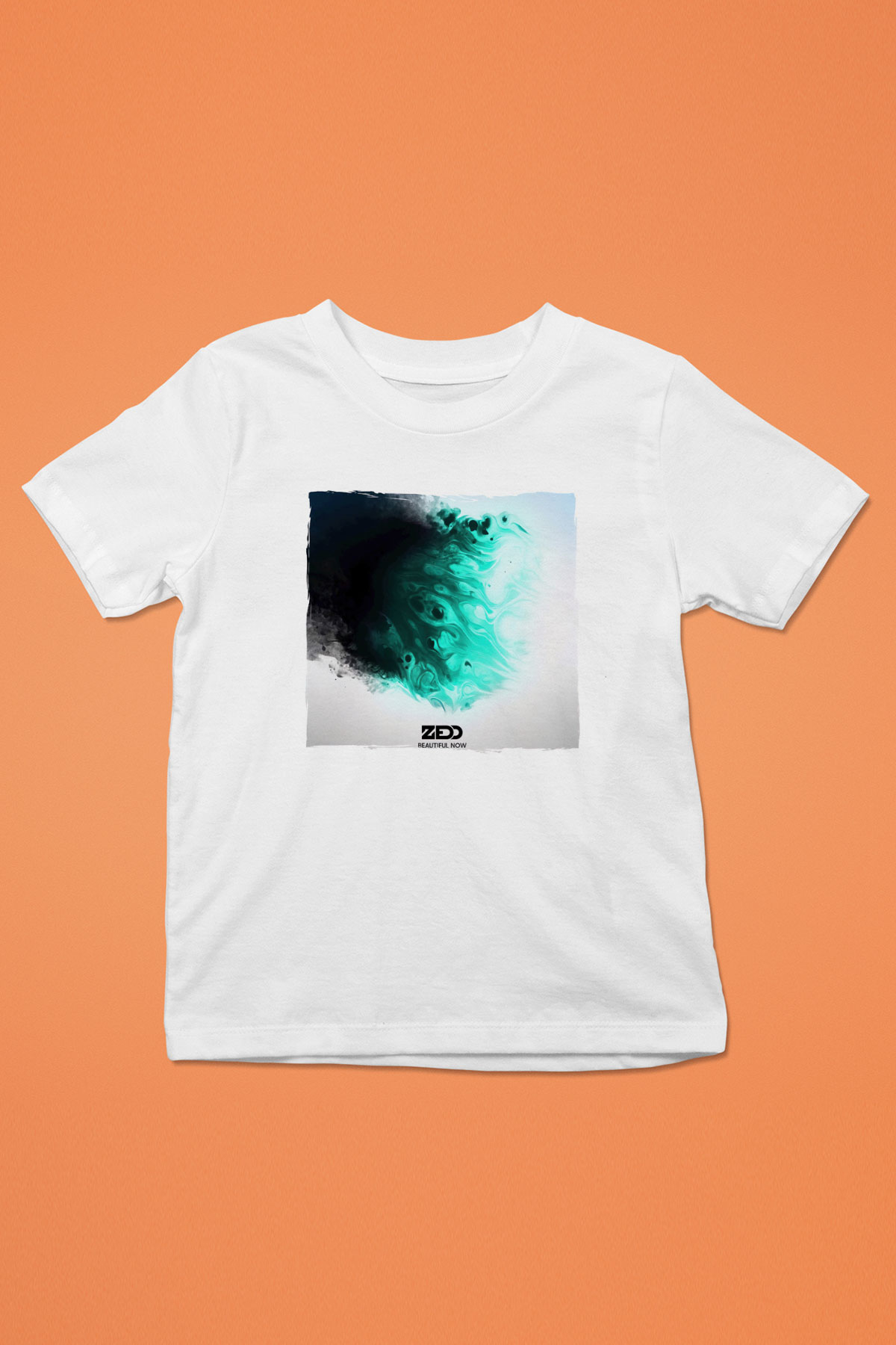 Zedd Beyaz Unisex Çocuk Tişört