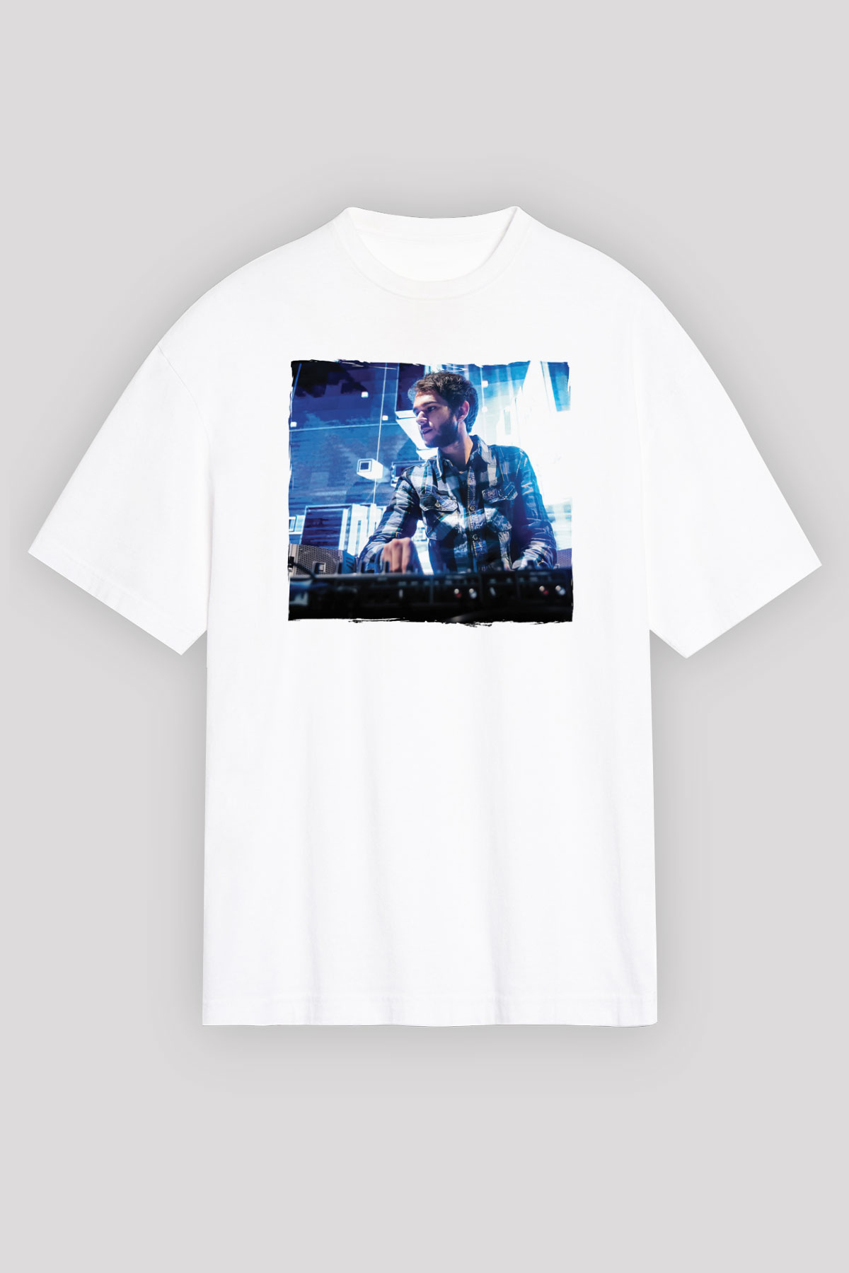 Zedd Beyaz Unisex Tişört T-Shirt - TişörtFabrikası