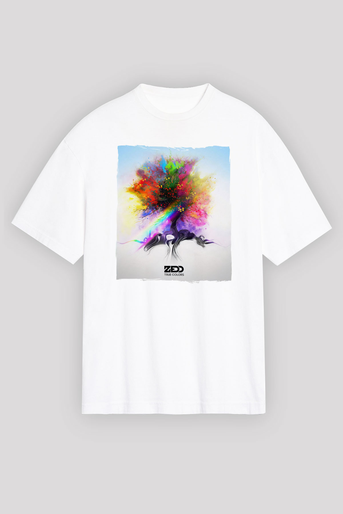 Zedd Beyaz Unisex Tişört T-Shirt - TişörtFabrikası