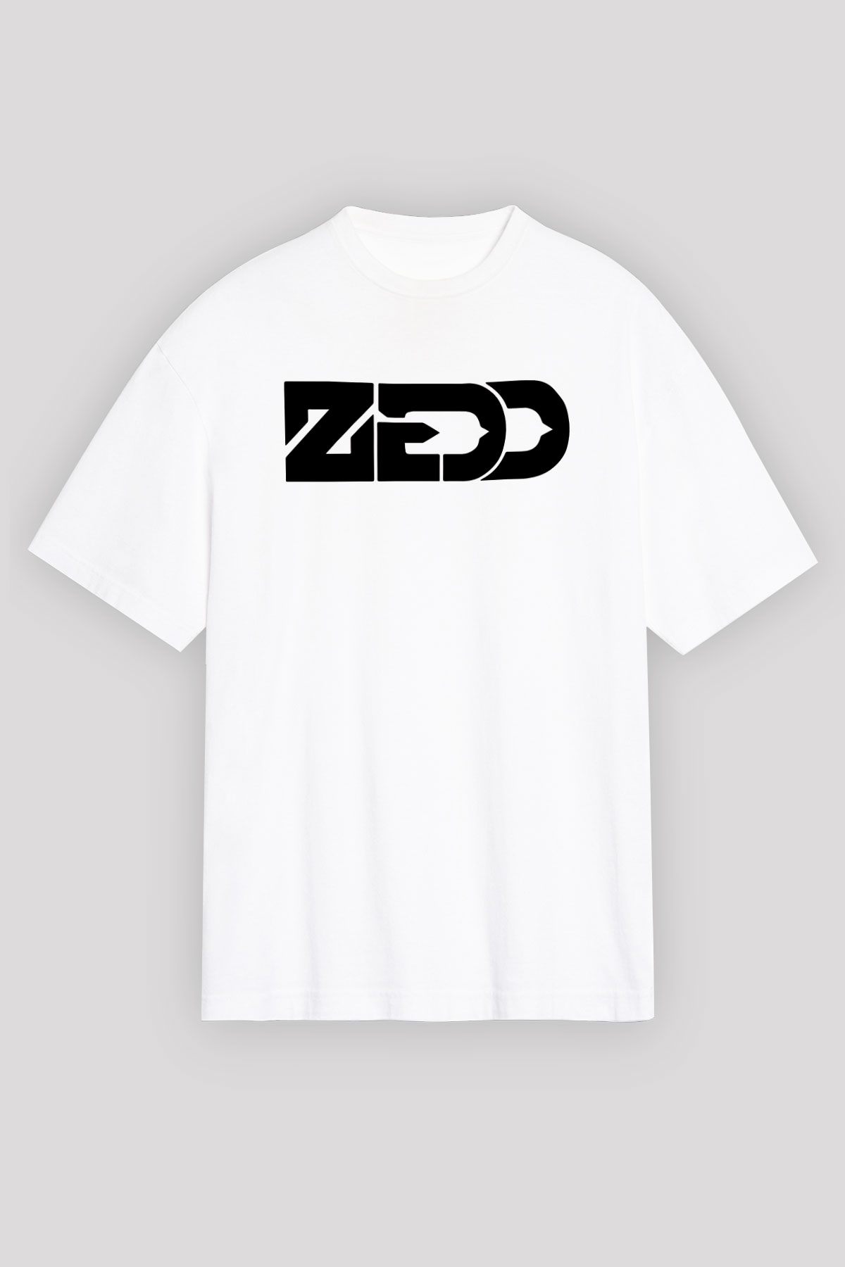 Zedd Beyaz Unisex Tişört T-Shirt - TişörtFabrikası