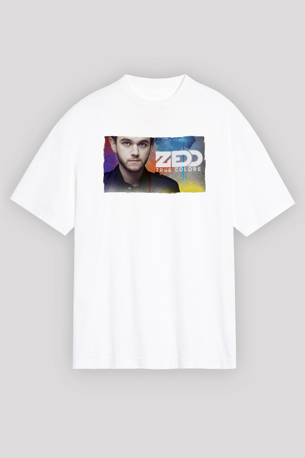 Zedd Beyaz Unisex Tişört T-Shirt - TişörtFabrikası
