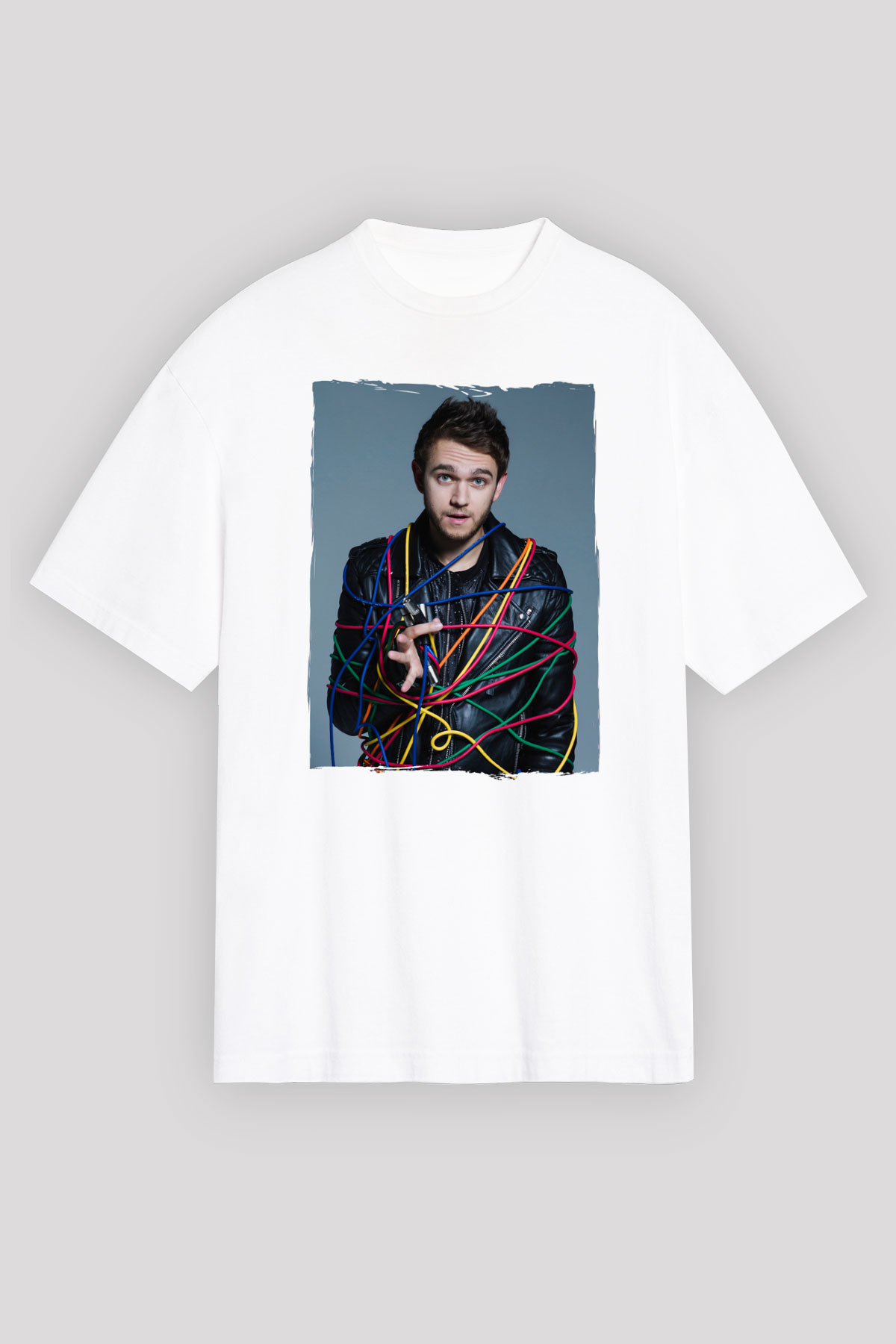 Zedd Beyaz Unisex Tişört T-Shirt - TişörtFabrikası