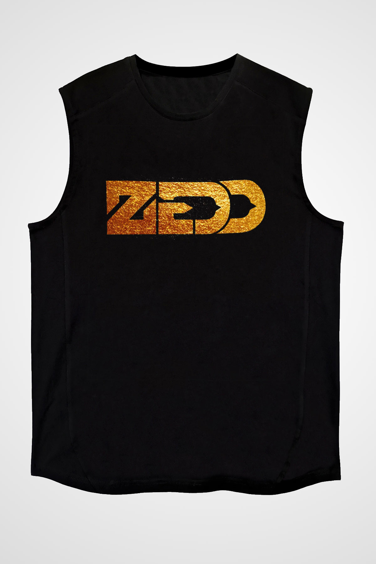Zedd Siyah Unisex Kolsuz Tişört