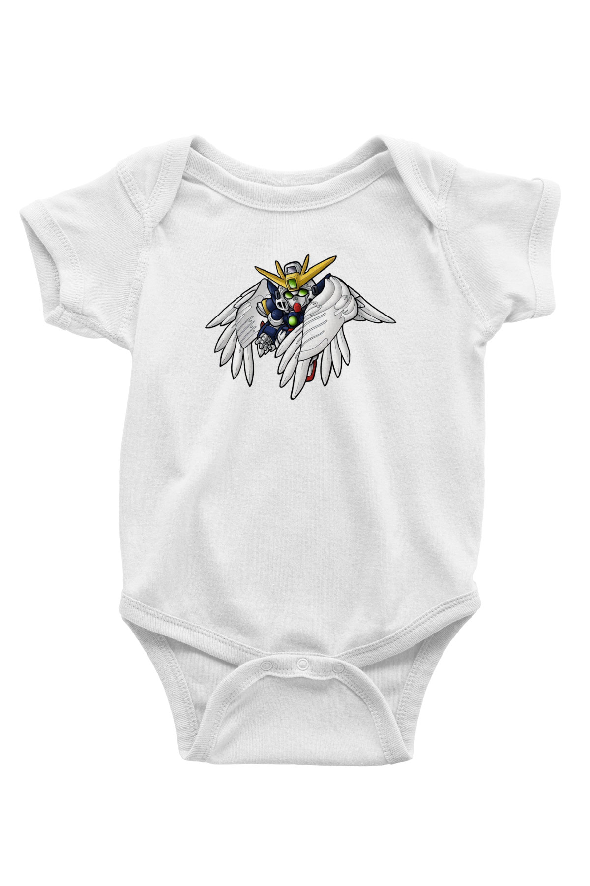Zero Wing Beyaz Bebek Body - Zıbın