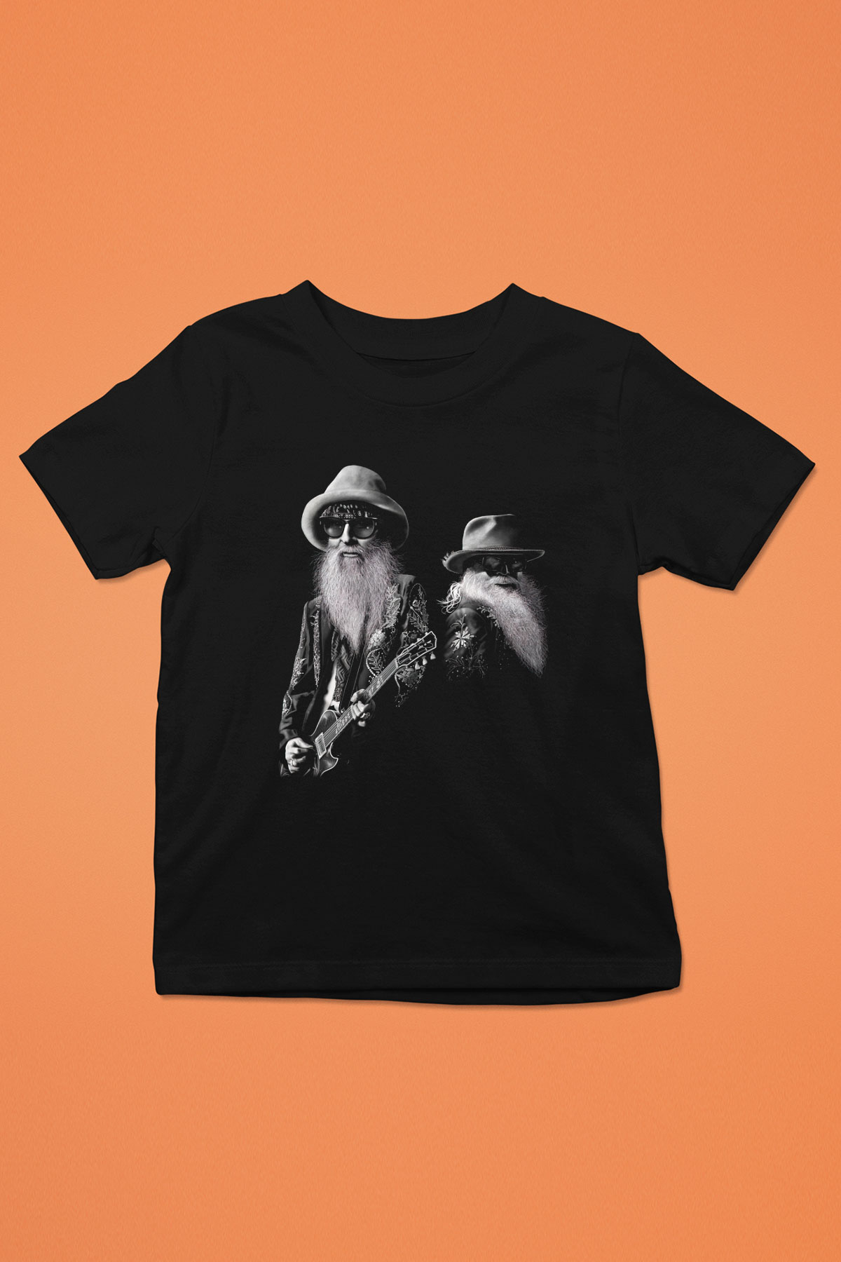 ZZ Top Siyah Unisex Çocuk Tişört