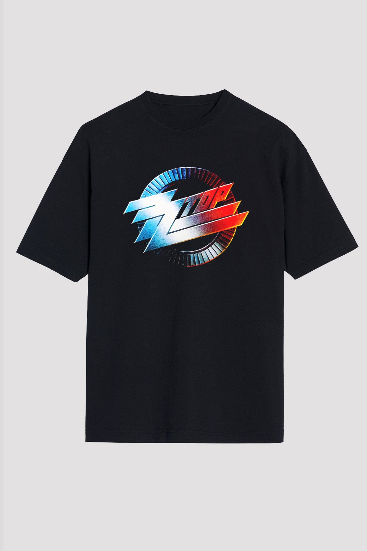 ZZ Top Siyah Unisex Oversize Tişört T-Shirt
