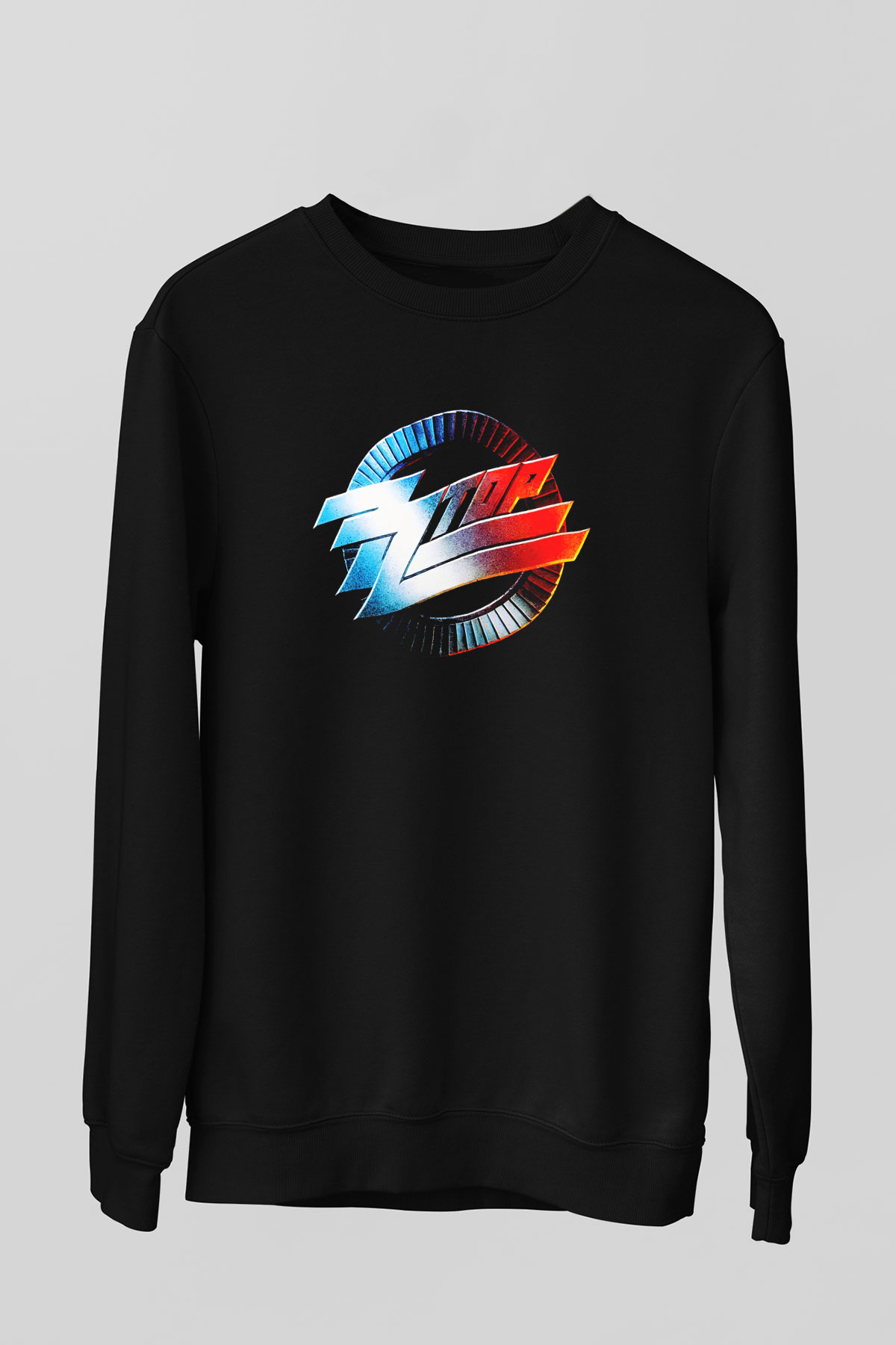 ZZ Top Siyah Unisex Sweatshirt