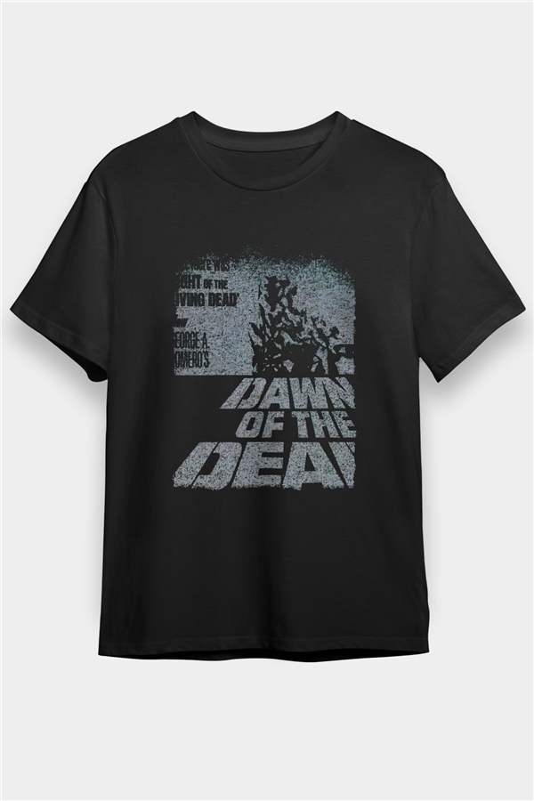 Dawn of the Dead Siyah Unisex Tişört