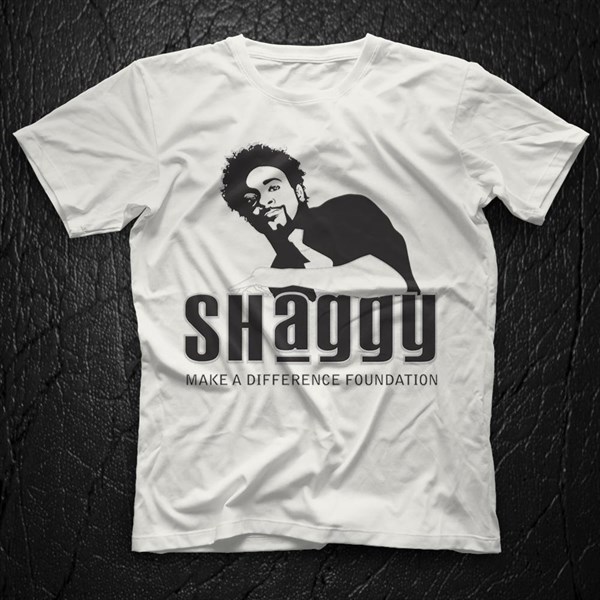 Shaggy White Unisex  T-Shirt - Tees - Shirts - TisortFabrikasi