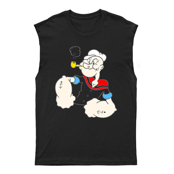 Temel Reis ( Popeye ) Unisex Kesik Kol Tişört Kolsuz T-Shirt KT521