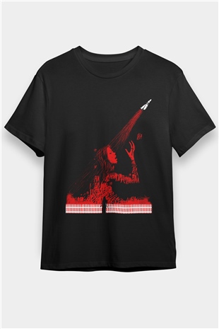 Carrie Siyah Unisex Tişört