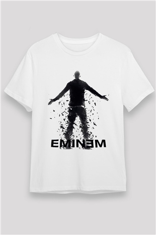 EMINEM.ホワイトティシャツ eminem-beyaz-unisex-tisort-t-