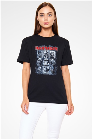 Iron Maiden Eddie Black Unisex  T-Shirt - Tees - Shirts