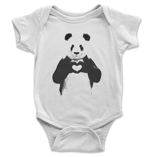 Panda Baskılı Tasarım Tişört TSRT364