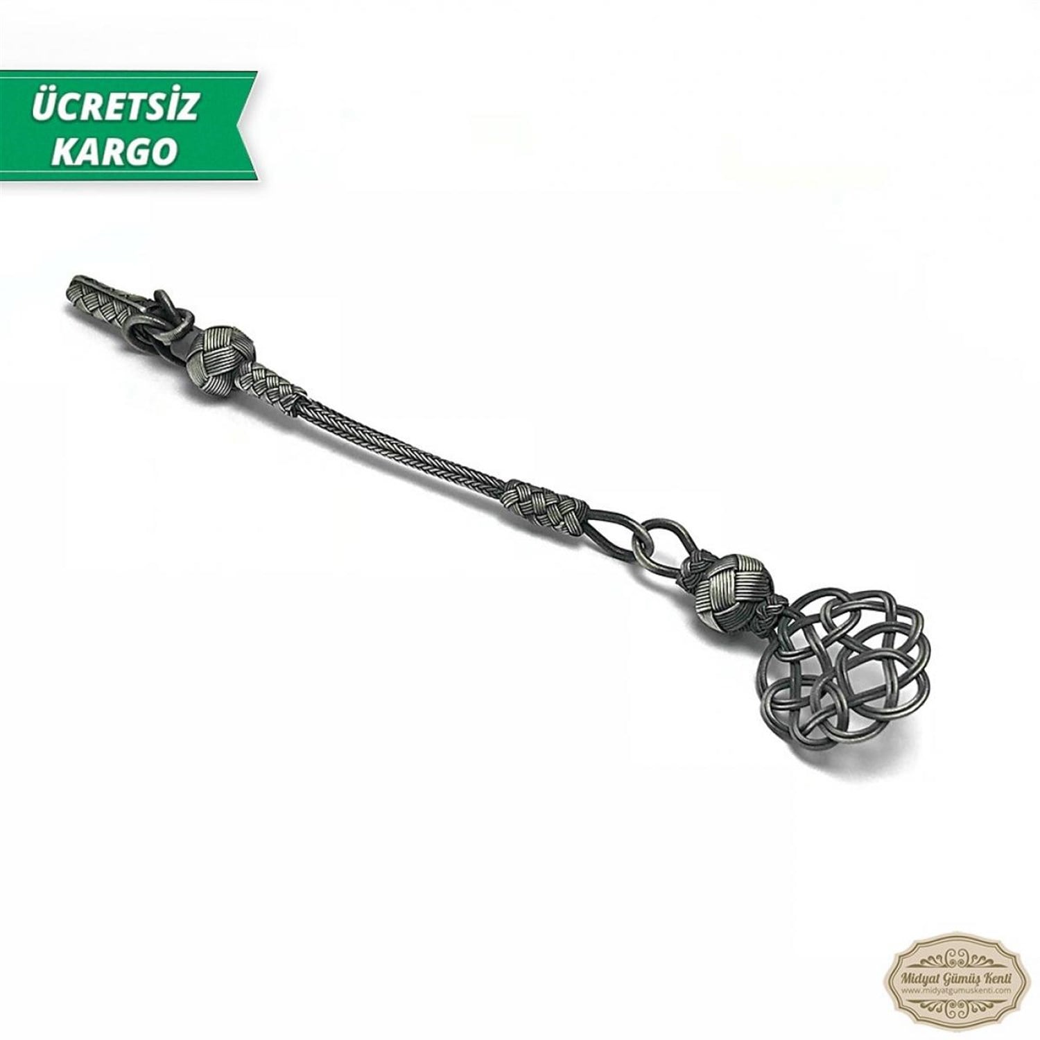 1000 Ayar Kazaziye Gümüş Tespih Püskülü