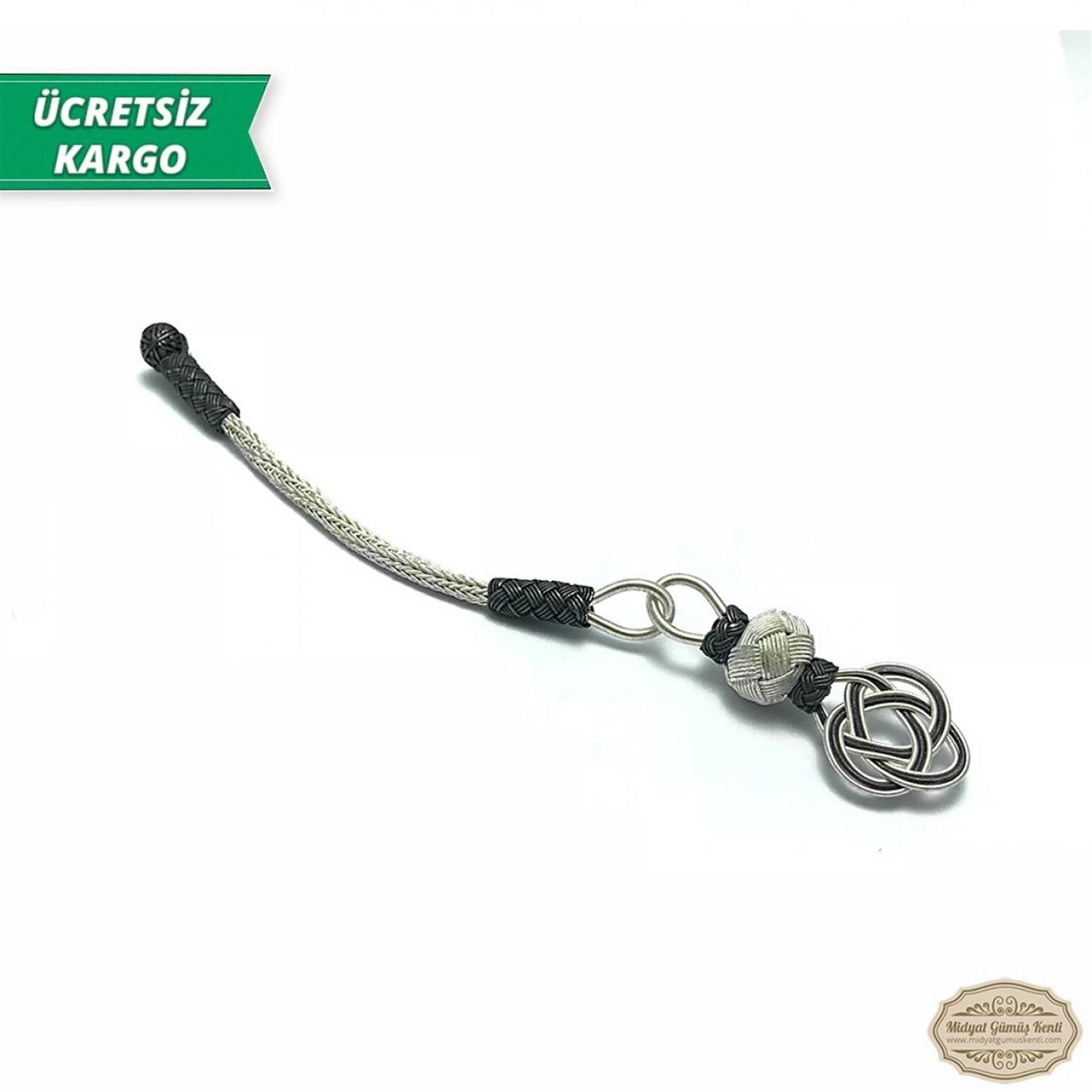 1000 Ayar Kazaziye Gümüş Tespih Püskülü