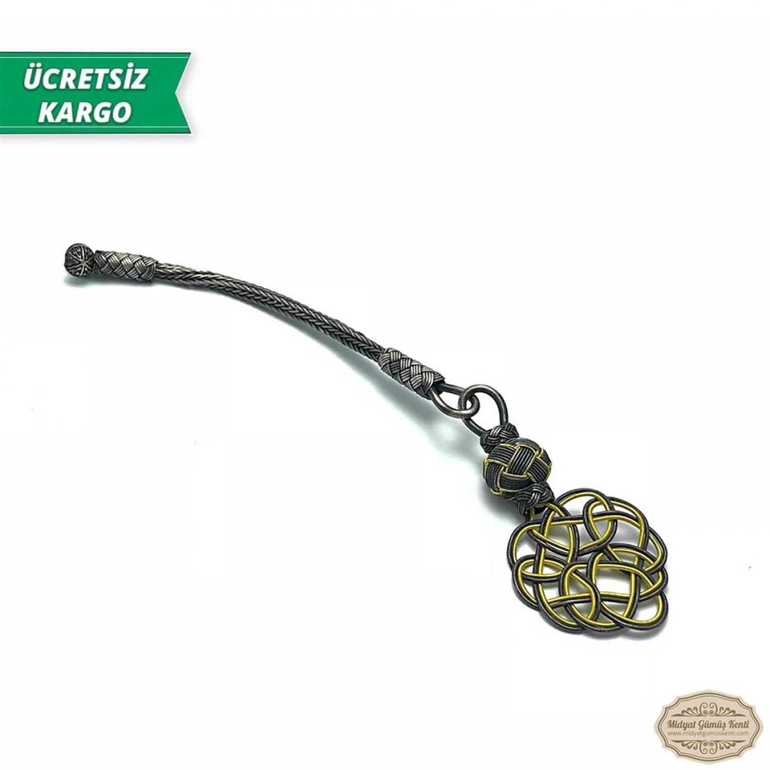 1000 Ayar Kazaziye Gümüş Tespih Püskülü