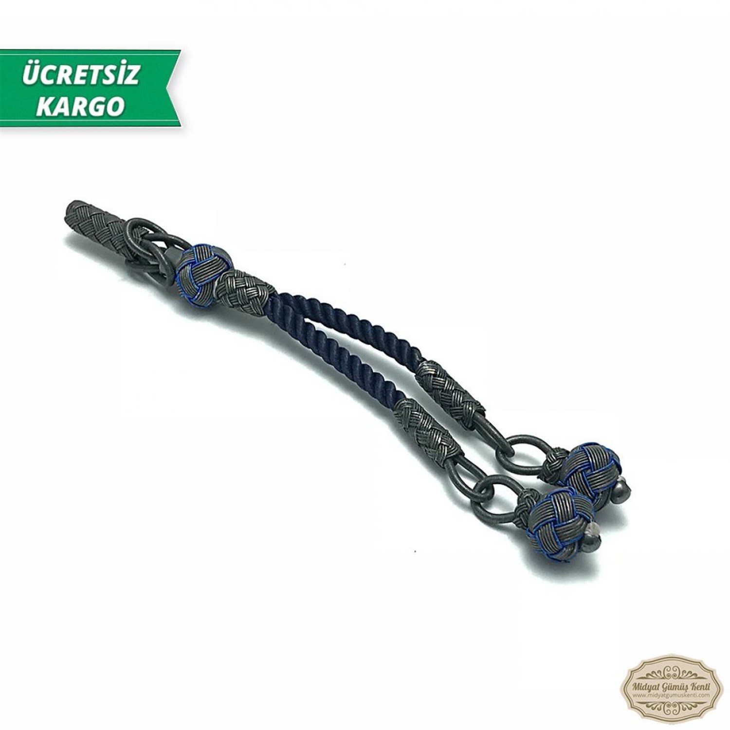 1000 Ayar Kazaziye Gümüş Tespih Püskülü
