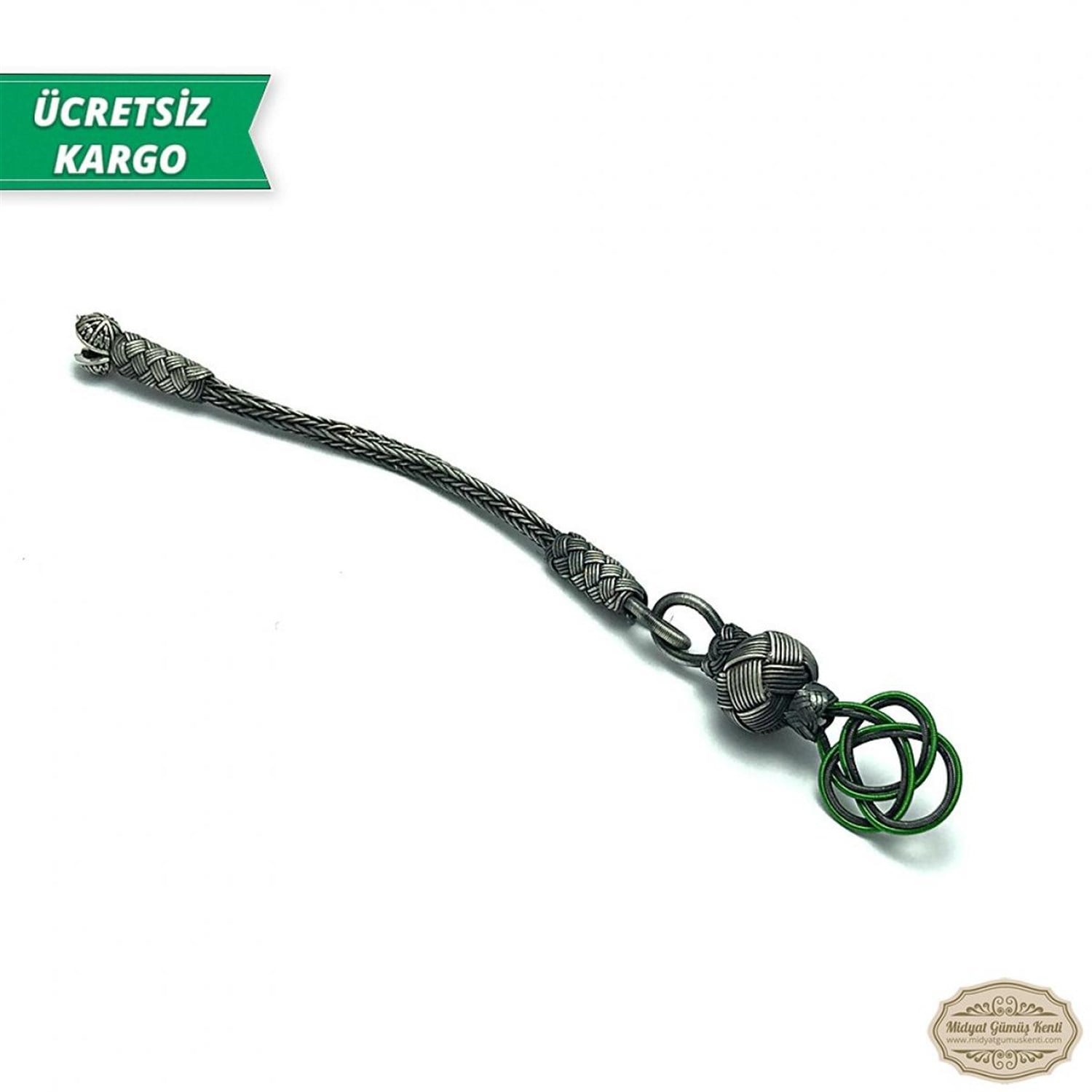 1000 Ayar Kazaziye Gümüş Tespih Püskülü