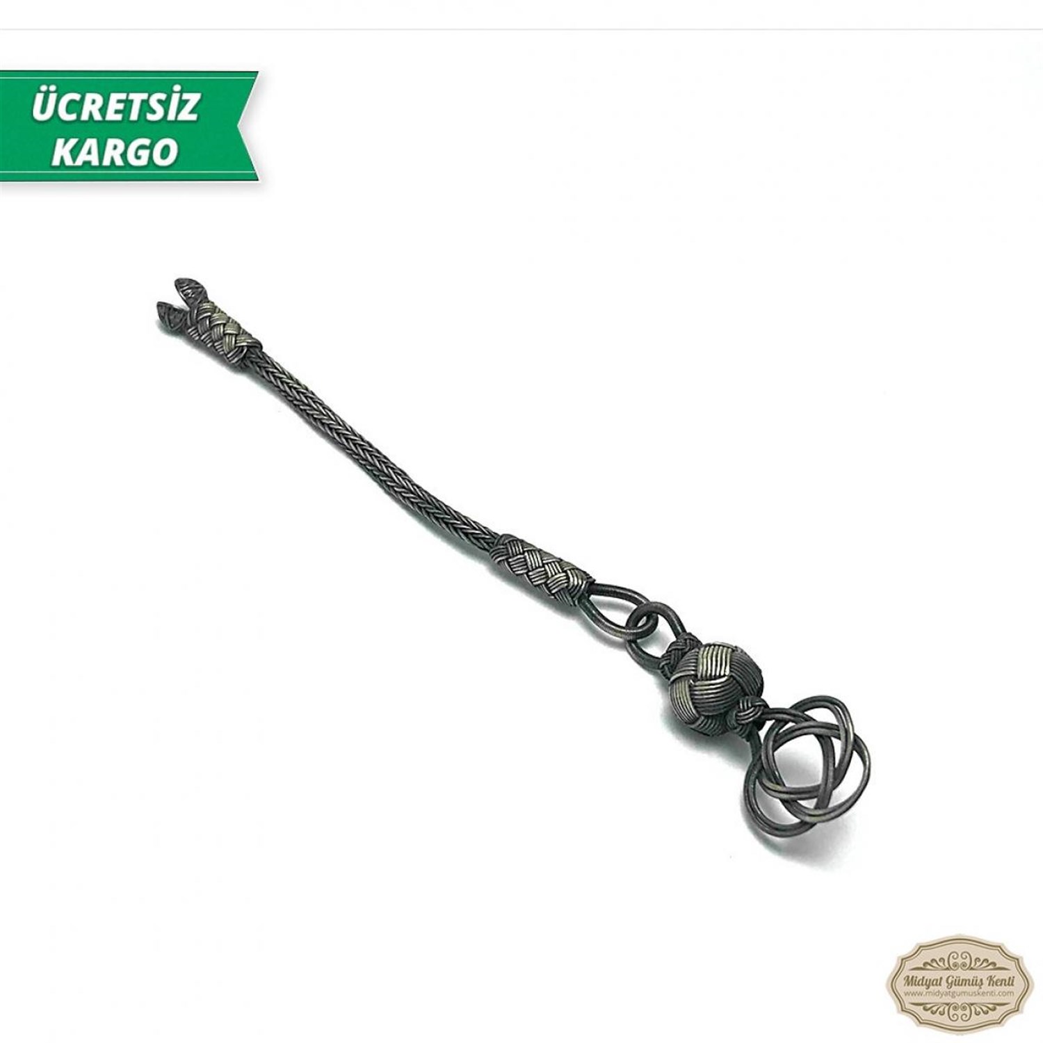 1000 Ayar Kazaziye Gümüş Tespih Püskülü