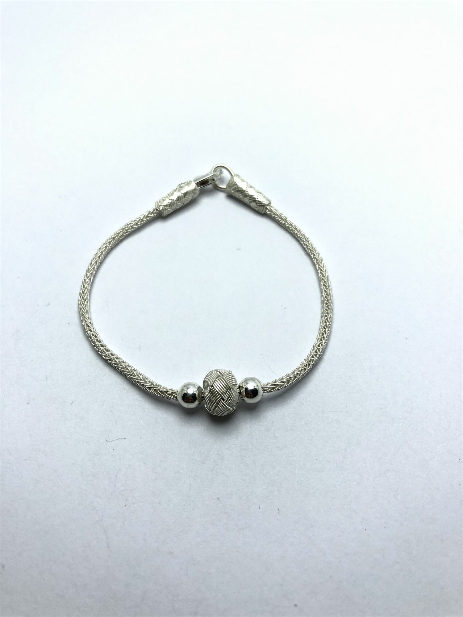 1000 Ayar Kazaziye Toplu El Örmesi Bayan Bileklik