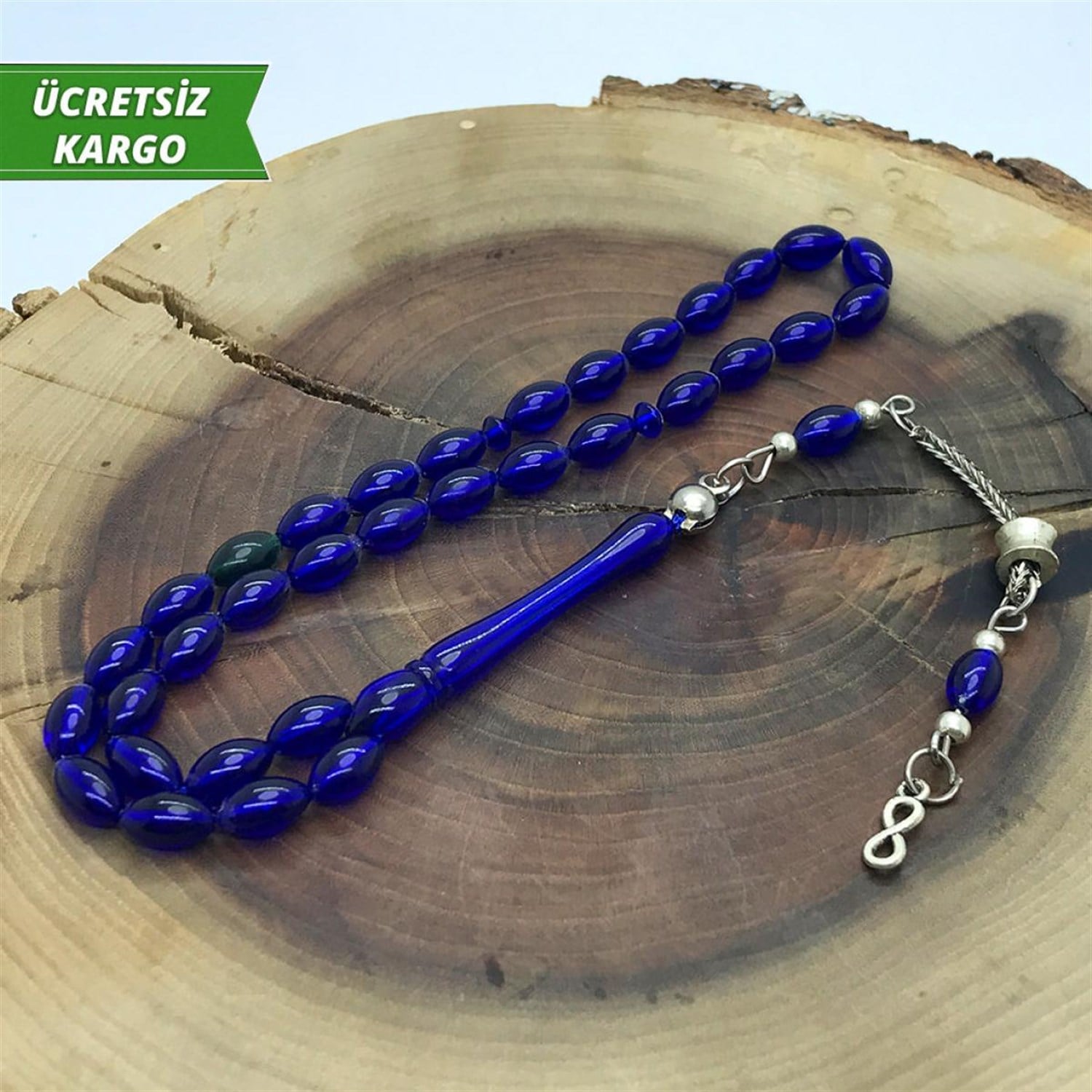 Ateş Toz Kehribar Tesbih