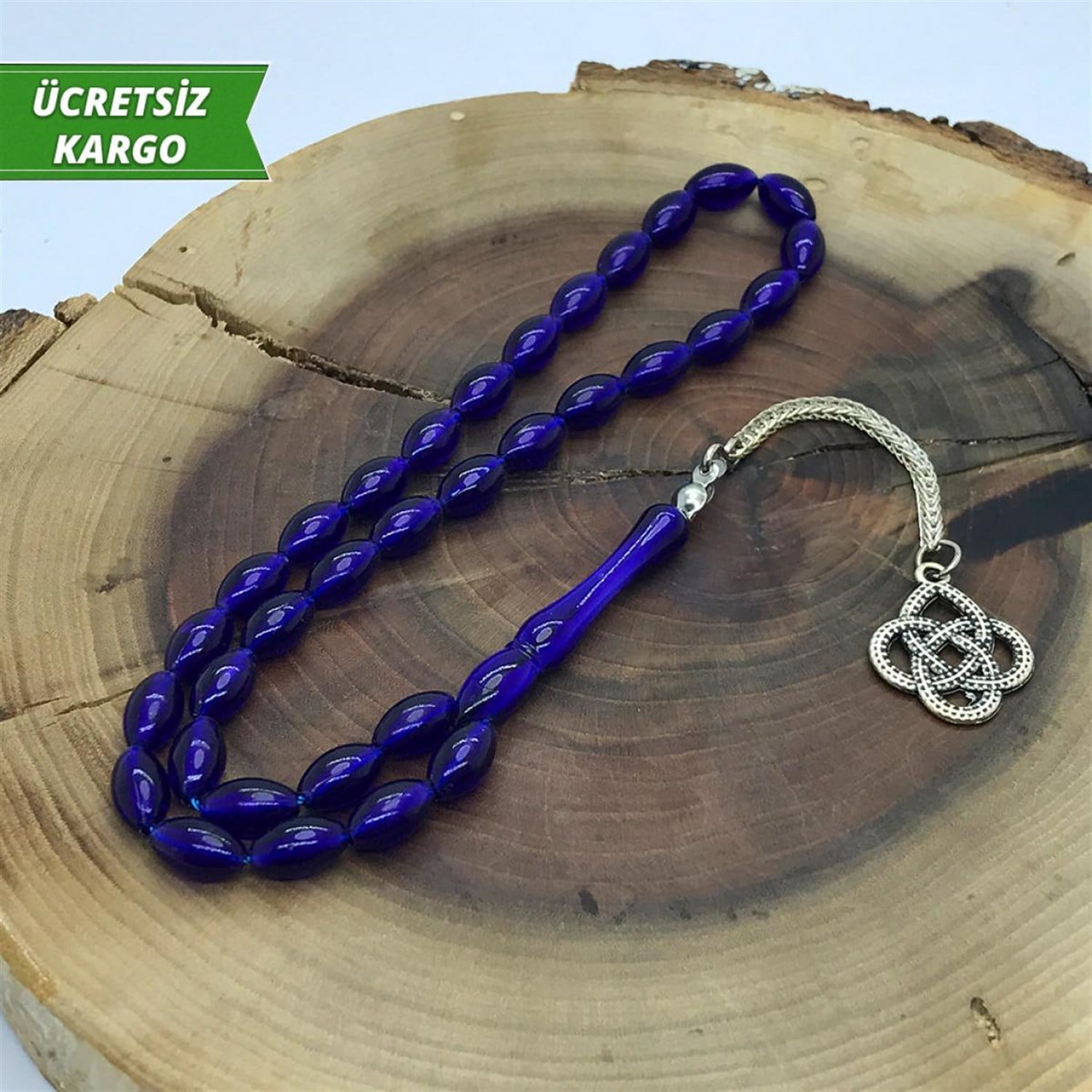 Ateş Toz Kehribar Tesbih