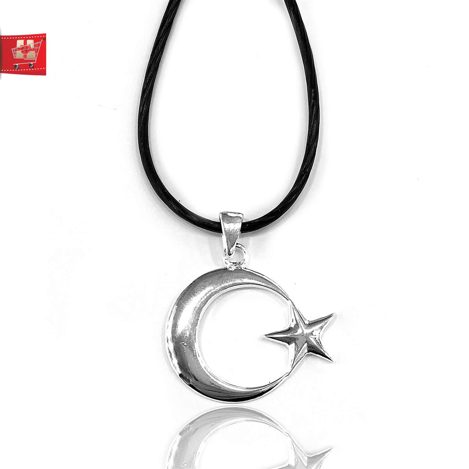 Ayyıldız Tasarım 925 Ayar Gümüş Cevşen Kolye