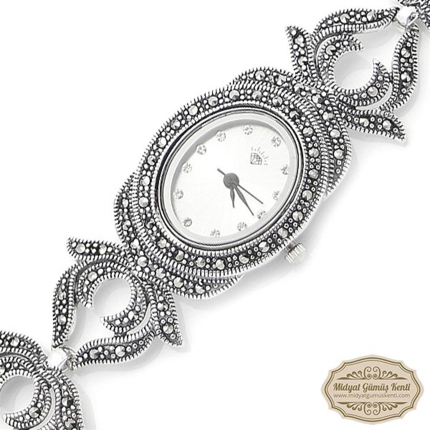 Gül Model Bayan Gümüş Kol Saati