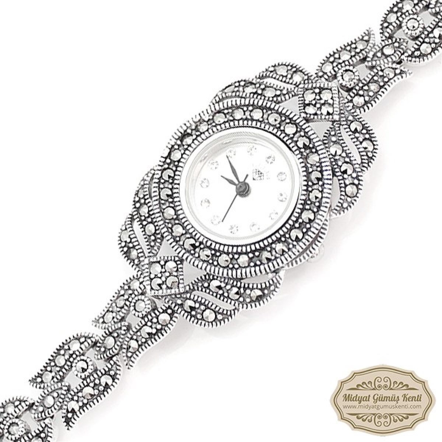 Lale Model Bayan Gümüş Kol Saati