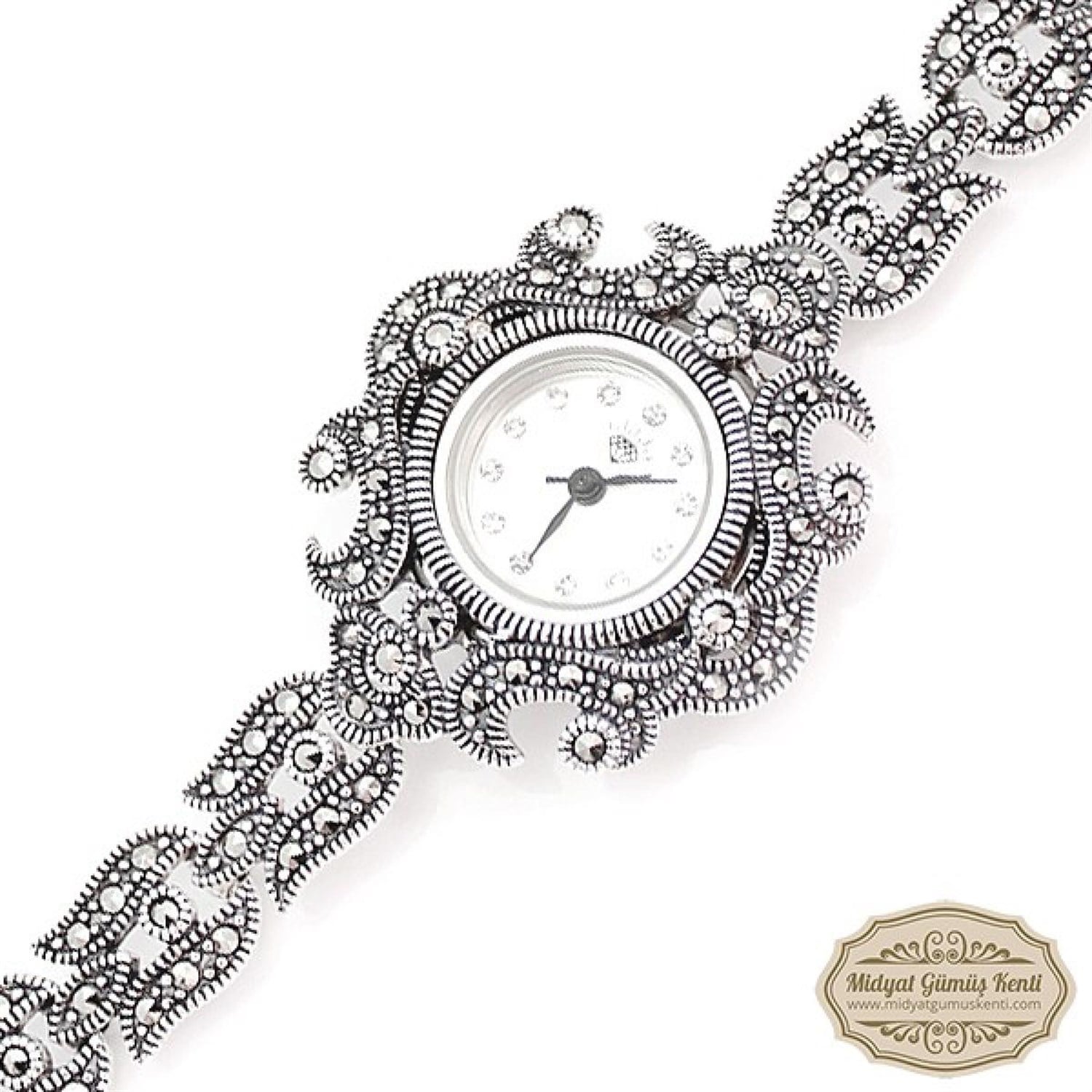 Lale Model Bayan Gümüş Kol Saati