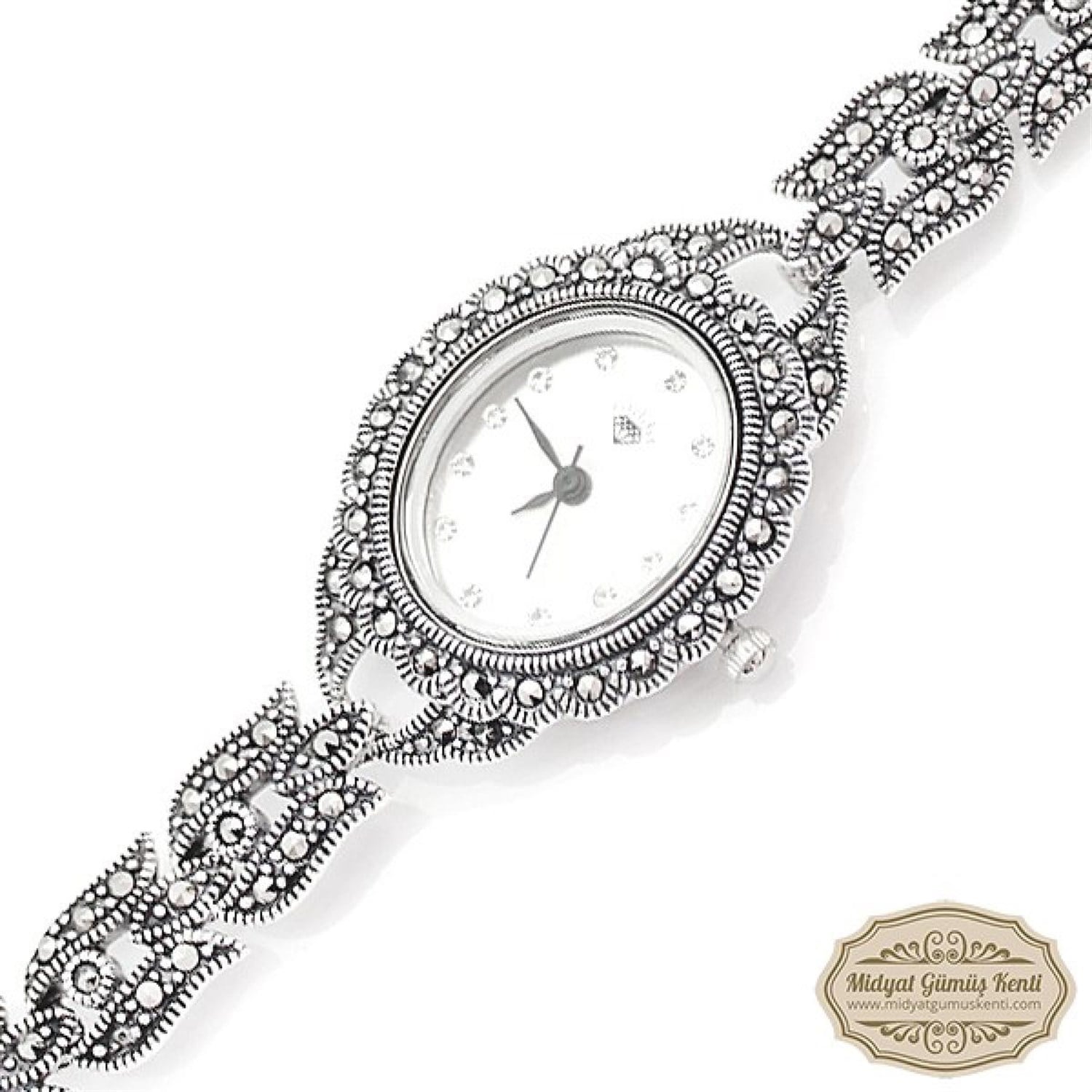 Lale Model Bayan Gümüş Kol Saati