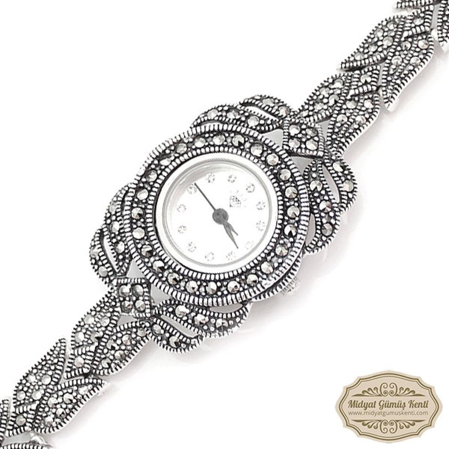 Lale Model Bayan Gümüş Kol Saati