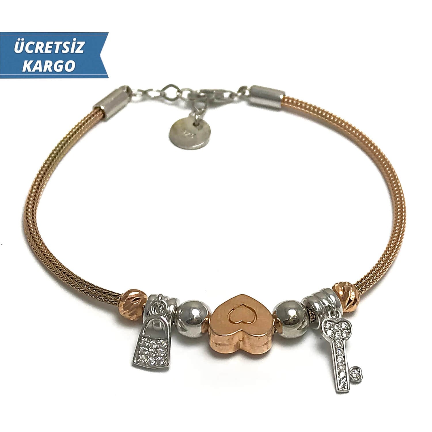 Pandora Model 20 Bayan Gümüş Bileklik