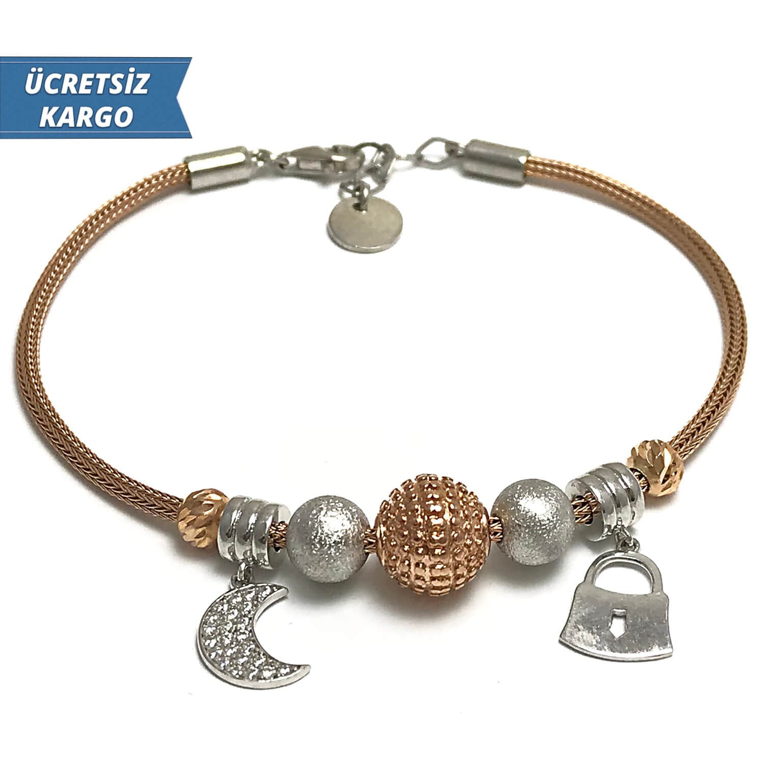Pandora Model 24 Bayan Gümüş Bileklik