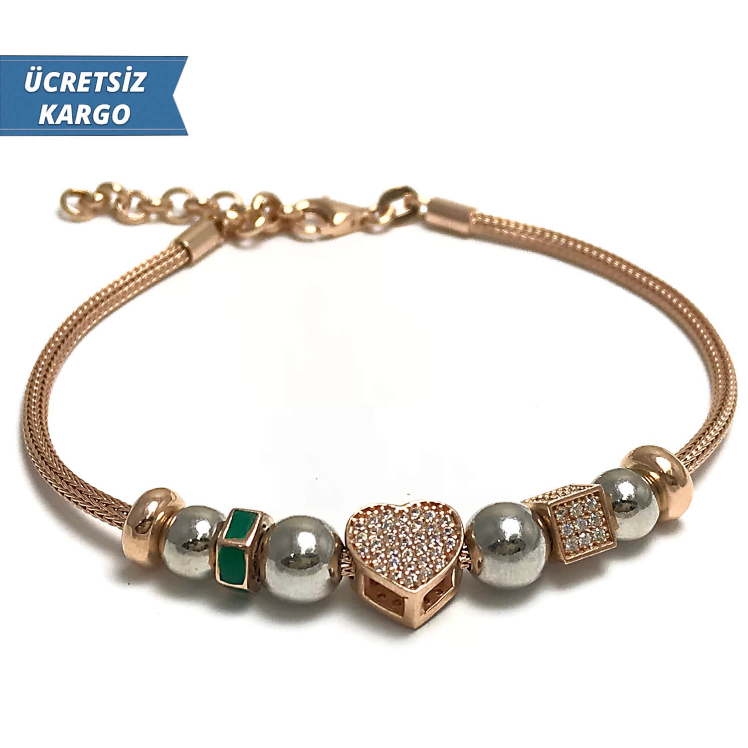 Pandora Model 29 Bayan Gümüş Bileklik